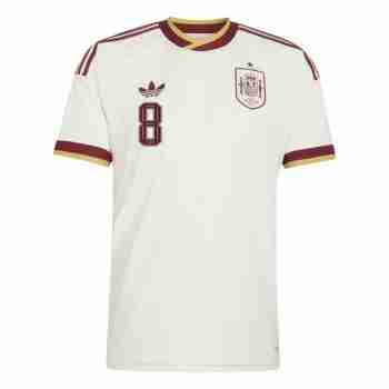 FABIAN NO.8 Maglia Calcio Spagna Away 2026 – Versione Giocatore_1
