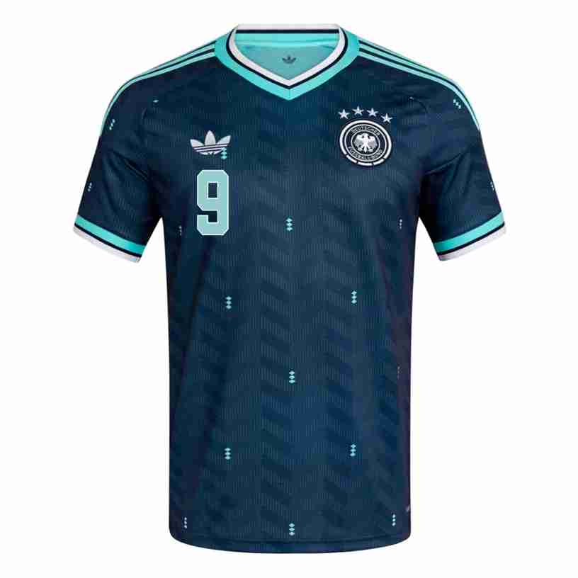 FULLKRUG NO.9 Maglia Calcio Germania Away 2026 – Versione Giocatore_1 FULLKRUG NO.9 Maglia Calcio Germania Away 2026 – Versione Giocatore_1