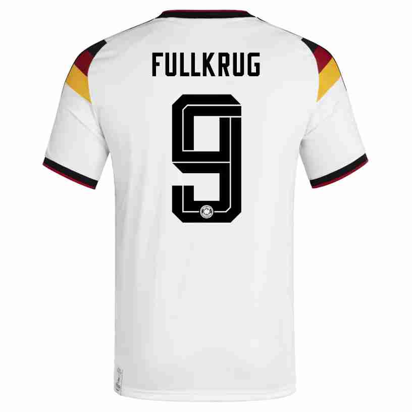 FULLKRUG NO.9 Maglia Calcio Germania Prima 2026 – Versione Giocatore FULLKRUG NO.9 Maglia Calcio Germania Prima 2026 – Versione Giocatore
