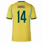 GABRIEL NO.14 Maglia Calcio Brasile Prima 2026 – Versione Giocatore
