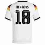 HENRICHS NO.18 Maglia Calcio Germania Prima 2026 – Versione Giocatore