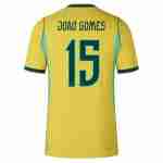 JOAO GOMES NO.15 Maglia Calcio Brasile Prima 2026 – Versione Giocatore