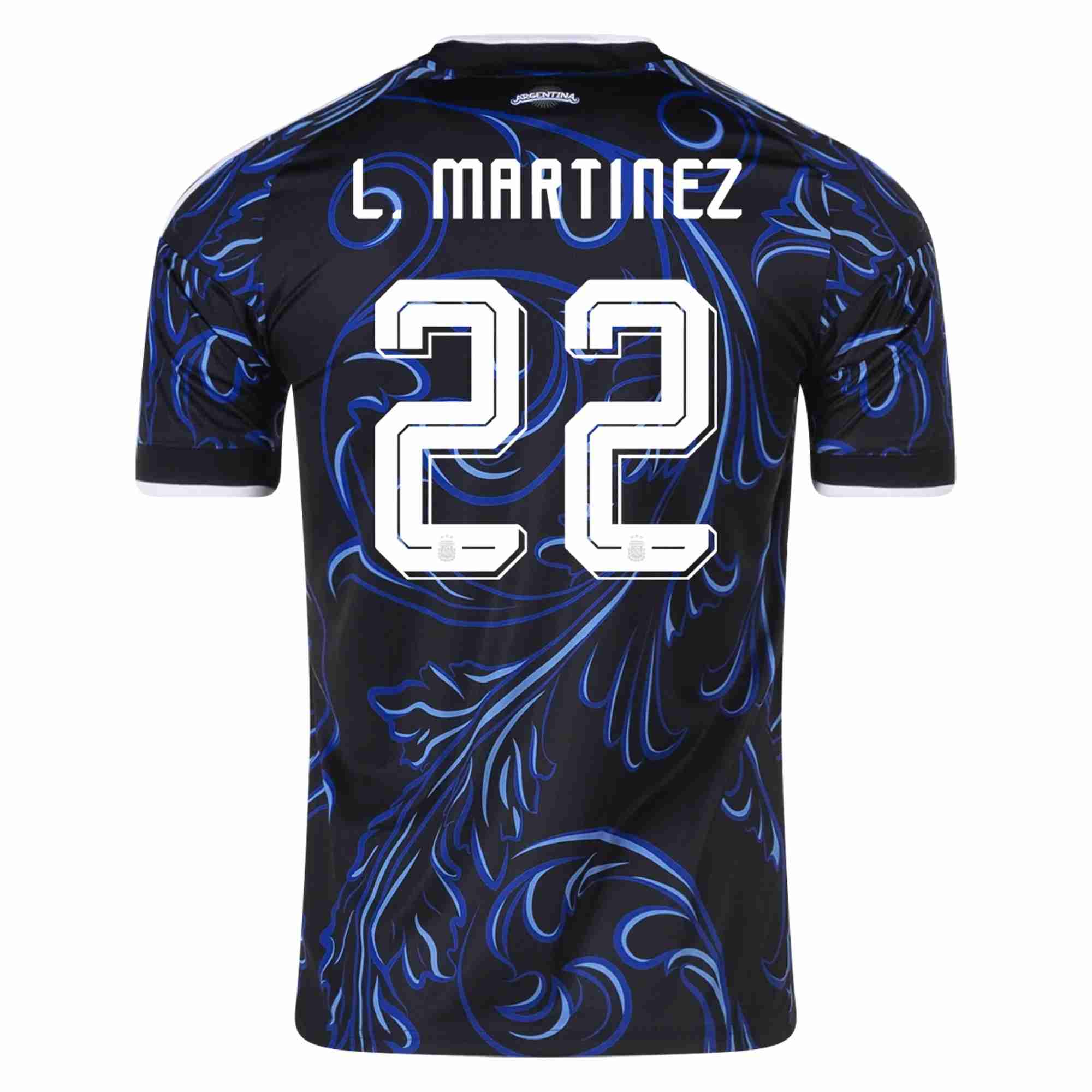 L.MARTINEZ NO.22 Maglia Calcio Argentina Away 2026 – Versione Giocatore L.MARTINEZ NO.22 Maglia Calcio Argentina Away 2026 – Versione Giocatore