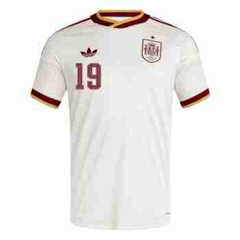 LAMINE YAMAL NO.19 Maglia Calcio Spagna Away 2026 – Versione Giocatore_1