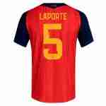 LAPORTE NO.5 Maglia Calcio Spagna Prima 2026 – Versione Giocatore
