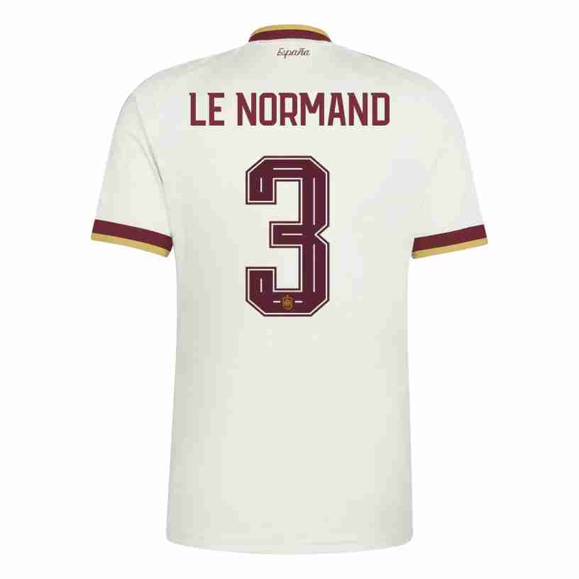 LE NORMAND NO.3 Maglia Calcio Spagna Away 2026 – Versione Giocatore LE NORMAND NO.3 Maglia Calcio Spagna Away 2026 – Versione Giocatore