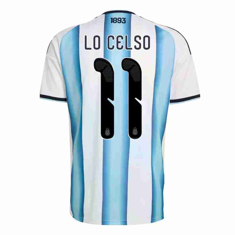 LO CELSO NO.11 Maglia Calcio Argentina Prima 2026 – Versione Giocatore LO CELSO NO.11 Maglia Calcio Argentina Prima 2026 – Versione Giocatore