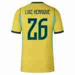 LUIZ HENRIQUE NO.26 Maglia Calcio Brasile Prima 2026 – Versione Giocatore