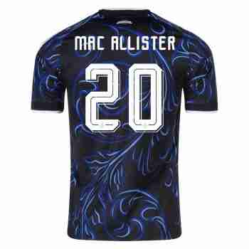 MAC ALLISTER NO.20 Maglia Calcio Argentina Away 2026 – Versione Giocatore