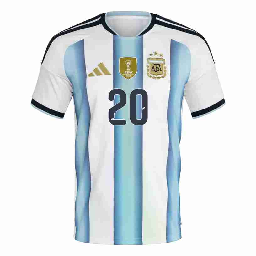 MAC ALLISTER NO.20 Maglia Calcio Argentina Prima 2026 – Versione Giocatore_1 MAC ALLISTER NO.20 Maglia Calcio Argentina Prima 2026 – Versione Giocatore_1