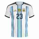 MARTINEZ NO.23 Maglia Calcio Argentina Prima 2026 – Versione Giocatore