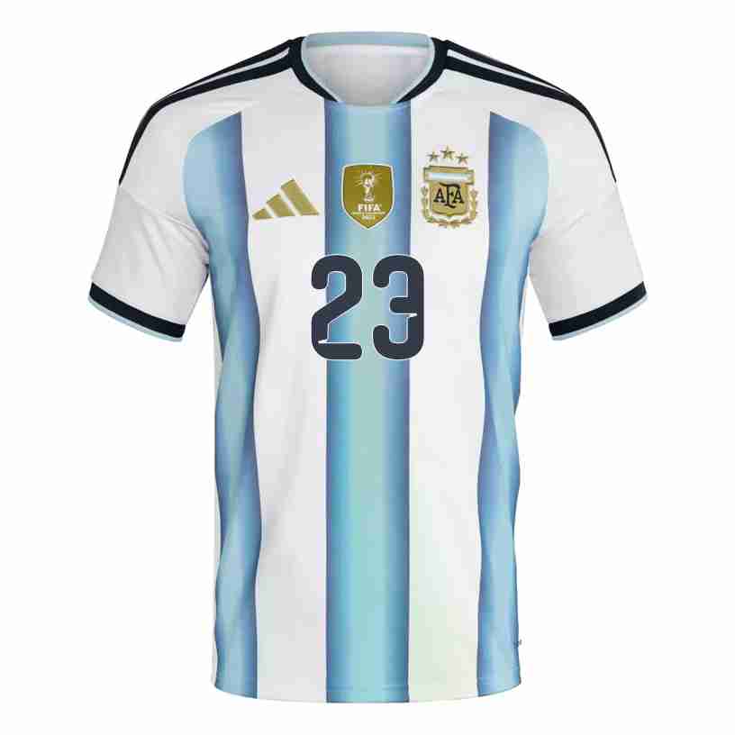 MARTINEZ NO.23 Maglia Calcio Argentina Prima 2026 – Versione Giocatore_1 MARTINEZ NO.23 Maglia Calcio Argentina Prima 2026 – Versione Giocatore_1