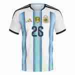 MOLINA NO.26 Maglia Calcio Argentina Prima 2026 – Versione Giocatore