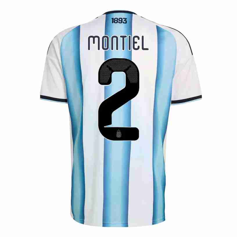 MONTIEL NO.2 Maglia Calcio Argentina Prima 2026 – Versione Giocatore MONTIEL NO.2 Maglia Calcio Argentina Prima 2026 – Versione Giocatore
