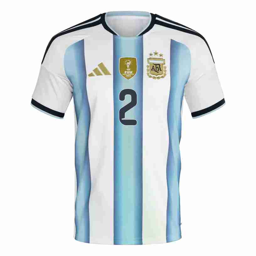 MONTIEL NO.2 Maglia Calcio Argentina Prima 2026 – Versione Giocatore_1 MONTIEL NO.2 Maglia Calcio Argentina Prima 2026 – Versione Giocatore_1