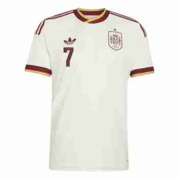 MORATA NO.7 Maglia Calcio Spagna Away 2026 – Versione Giocatore_1