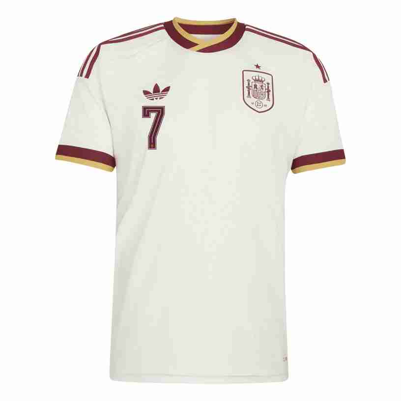 MORATA NO.7 Maglia Calcio Spagna Away 2026 – Versione Giocatore_1 MORATA NO.7 Maglia Calcio Spagna Away 2026 – Versione Giocatore_1