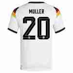 MULLER NO.20 Maglia Calcio Germania Prima 2026 – Versione Giocatore