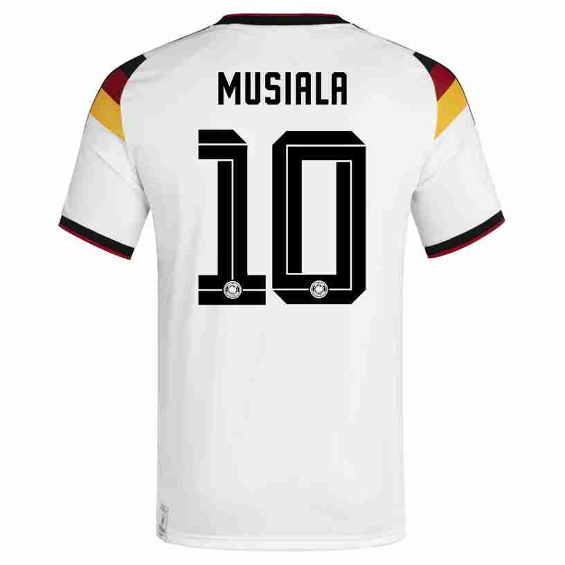MUSIALA NO.10 Maglia Calcio Germania Prima 2026 – Versione Giocatore MUSIALA NO.10 Maglia Calcio Germania Prima 2026 – Versione Giocatore