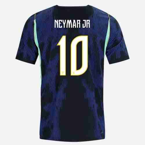 NEYMAR JR NO.10 Maglia Calcio Brasile Away 2026 – Versione Giocatore NEYMAR JR NO.10 Maglia Calcio Brasile Away 2026 – Versione Giocatore