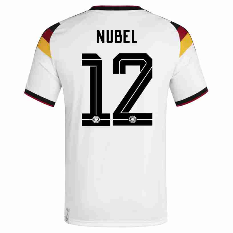 NUBEL NO.12 Maglia Calcio Germania Prima 2026 – Versione Giocatore NUBEL NO.12 Maglia Calcio Germania Prima 2026 – Versione Giocatore
