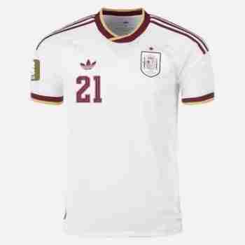 OYARZABAL NO.21 Maglia Calcio Spagna Away 2026 – Versione Giocatore_1