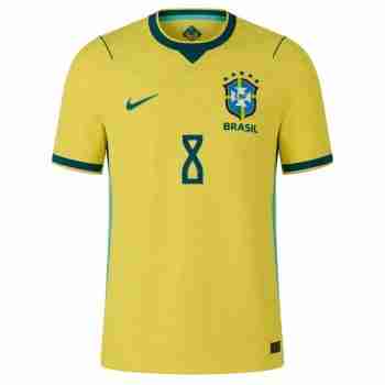 PAQUETA NO.8 Maglia Calcio Brasile Prima 2026 – Versione Giocatore_1