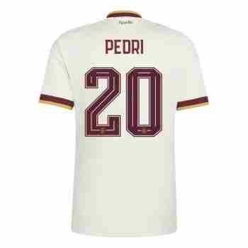 PEDRI NO.20 Maglia Calcio Spagna Away 2026 – Versione Giocatore