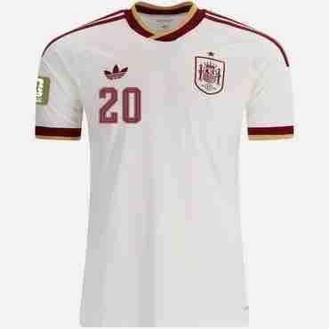 PEDRI NO.20 Maglia Calcio Spagna Away 2026 – Versione Giocatore_1 PEDRI NO.20 Maglia Calcio Spagna Away 2026 – Versione Giocatore_1