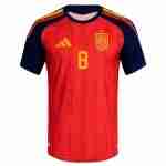 PEDRI NO.8 Maglia Calcio Spagna Prima 2026 – Versione Giocatore