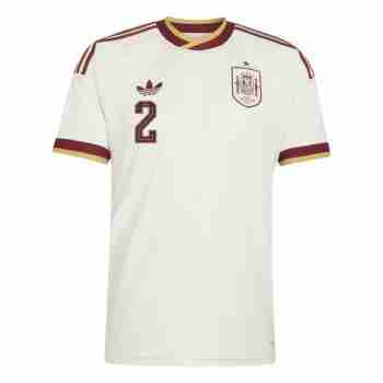 PEDRO PORRO NO.2 Maglia Calcio Spagna Away 2026 – Versione Giocatore_1