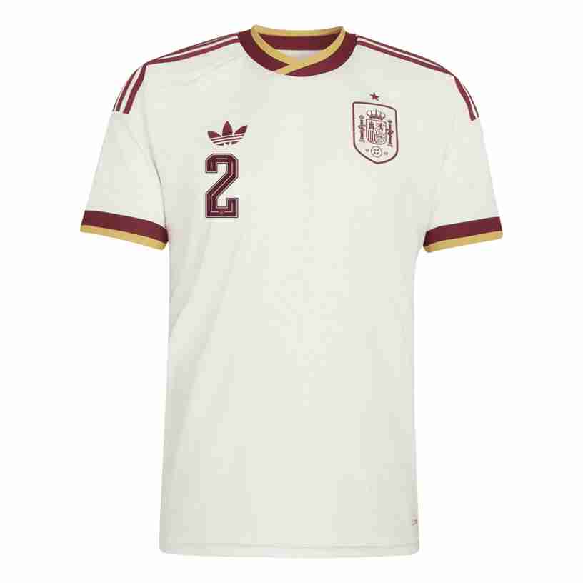 PEDRO PORRO NO.2 Maglia Calcio Spagna Away 2026 – Versione Giocatore_1 PEDRO PORRO NO.2 Maglia Calcio Spagna Away 2026 – Versione Giocatore_1