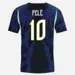 PELÉ NO.10 Maglia Calcio Brasile Away 2026 – Versione Giocatore