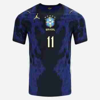 RAPHINHA NO.11 Maglia Calcio Brasile Away 2026 – Versione Giocatore_1