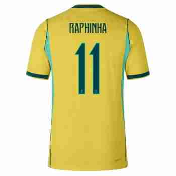 RAPHINHA NO.11 Maglia Calcio Brasile Prima 2026 – Versione Giocatore