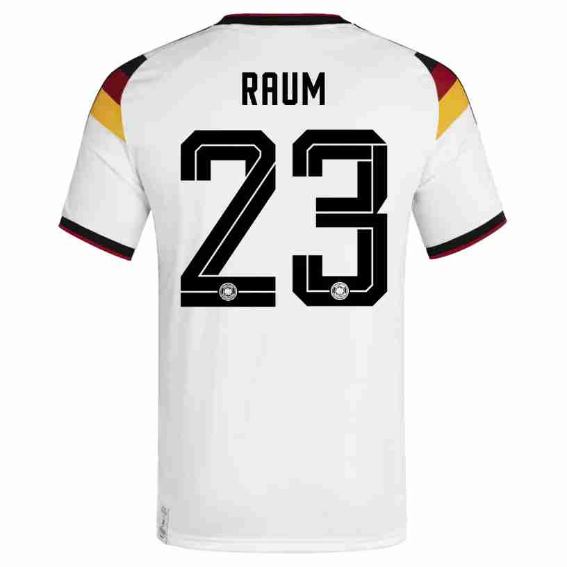 RAUM NO.23 Maglia Calcio Germania Prima 2026 – Versione Giocatore RAUM NO.23 Maglia Calcio Germania Prima 2026 – Versione Giocatore