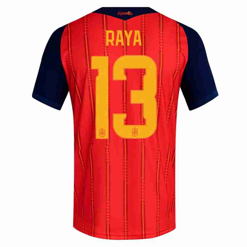 RAYA NO.13 Maglia Calcio Spagna Prima 2026 – Versione Giocatore RAYA NO.13 Maglia Calcio Spagna Prima 2026 – Versione Giocatore