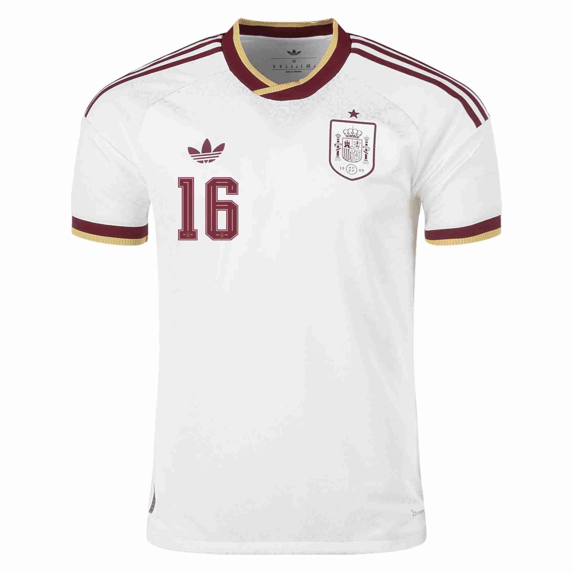 RODRIGO NO.16 Maglia Calcio Spagna Away 2026 – Versione Giocatore_1 RODRIGO NO.16 Maglia Calcio Spagna Away 2026 – Versione Giocatore_1