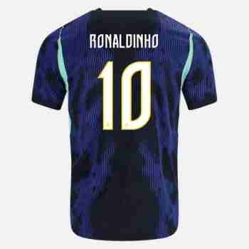 RONALDINHO NO.10 Maglia Calcio Brasile Away 2026 – Versione Giocatore