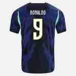 RONALDO NO.9 Maglia Calcio Brasile Away 2026 – Versione Giocatore