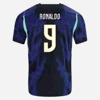 RONALDO NO.9 Maglia Calcio Brasile Away 2026 – Versione Giocatore