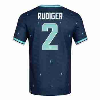 RUDIGER NO.2 Maglia Calcio Germania Away 2026 – Versione Giocatore