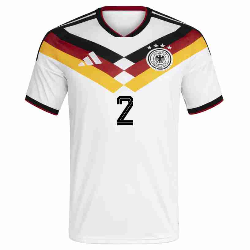 RUDIGER NO.2 Maglia Calcio Germania Prima 2026 – Versione Giocatore_1 RUDIGER NO.2 Maglia Calcio Germania Prima 2026 – Versione Giocatore_1