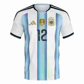 RULLI NO.12 Maglia Calcio Argentina Prima 2026 – Versione Giocatore_1
