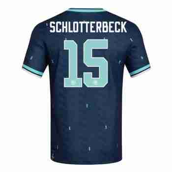 SCHLOTTERBECK NO.15 Maglia Calcio Germania Away 2026 – Versione Giocatore