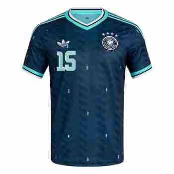 SCHLOTTERBECK NO.15 Maglia Calcio Germania Away 2026 – Versione Giocatore_1