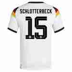 SCHLOTTERBECK NO.15 Maglia Calcio Germania Prima 2026 – Versione Giocatore
