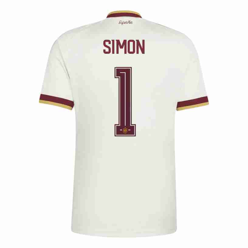 SIMON NO.1 Maglia Calcio Spagna Away 2026 – Versione Giocatore SIMON NO.1 Maglia Calcio Spagna Away 2026 – Versione Giocatore