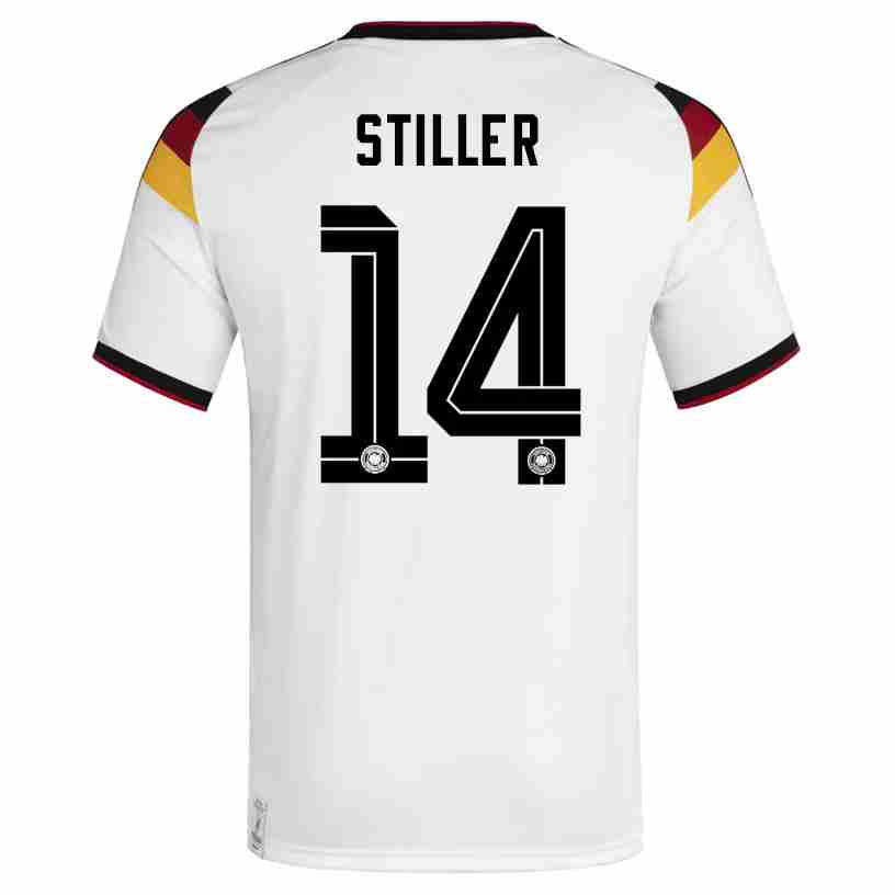 STILLER NO.14 Maglia Calcio Germania Prima 2026 – Versione Giocatore STILLER NO.14 Maglia Calcio Germania Prima 2026 – Versione Giocatore