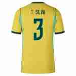 T. SILVA NO.3 Maglia Calcio Brasile Prima 2026 – Versione Giocatore